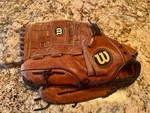 Wilson A2506 Xl Lht Glove, Large 13 Aztec Leather, Softball-oversized Pocket. Fixed Price $19.99.