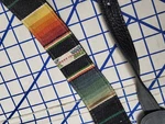 Franklin Strap Southwest Horse Blanket Leather Guitar 2" 60S 70S. Fixed Price $28.00.