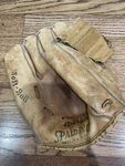 Vintage Leather Spalding 42-288 Baseball Glove Usa Form Pocket Soft. Fixed Price $30.00.