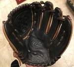 Rawlings D115BBPT Premium Series Brown-black Leather Baseball Glove 11.5. Fixed Price $110.00.