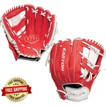 Easton Future Elite 11" I-web Rht Baseball Glove Youth Red/white. Fixed Price $90.81.