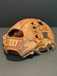Rare Japanese Wilson Staff 100 Year Anniversary Rh Infield Baseball Glove 11.5". Fixed Price $329.99.