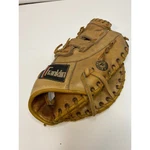 Franklin 4207 Catchers Mitt Vintage Baseball Glove Raw Hide Leather Tan Korea. Fixed Price $19.99.