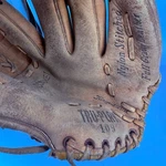 Tru-play Leather Baseball Glove Rht 109 Full Grain Cowhide Mitt Rough Condition. Fixed Price $9.99.