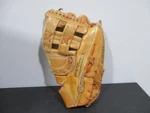 Montgomery Ward Registered 60-211600 Softball Glove Rht Leather Oversize. Fixed Price $14.99.