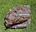 Rawlings FP11T Fastpitch 11" Youth Rh Throw Softball Glove Brown Pink Nice Light. Fixed Price $16.75.