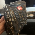 Rawlings RBG37B Baseball Glove Full Grain Leather Fastback Left Hand Throw 12.5. Fixed Price $19.00.