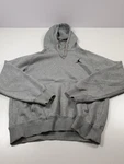Jordan Jumpman Hoodie Mens Medium Gray Pullover Fleece Sweatshirt Nike Flaw. Fixed Price $25.22.