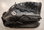 Wilson 14" Baseball Glove - Right Hand Throw A360 Black #4. Fixed Price $30.00.