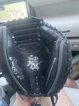 Rawlings Heart Of Hide PROCM33 33" Black Leather Catcher's Glove Padded Palm. Fixed Price $400.00.