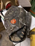 Rawlings Baseball Glove Ryne Sandberg Signature Leather Rht 12". Fixed Price $20.00.