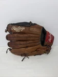 Rawlings D115PT Premium Series Brown-black Leather Baseball Glove 11.5 Used. Fixed Price $19.99.