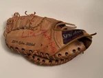 Spalding Mike Hegan Baseball Glove Lht Signature Model First Baseman Mit 42-4912. Fixed Price $13.84.