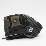 Wilson Dual Hinge A03LB15B5125 Size 1/2" Leather Baseball Glove Used. Fixed Price $19.99.