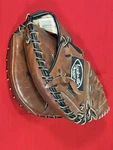 Louisville Slugger Pre Owned Rht Catchers Glove Model L212 Steerhide Leather. Fixed Price $39.99.