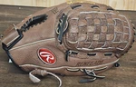 Rawlings Renegade RS130 13" Brown Leather Baseball/softball Glove Left Throw. Fixed Price $22.58.