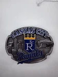 Vintage Kansas City Royals Mlb Siskiyou Limited Edition Belt Buckle. Fixed Price $35.00.