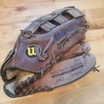 Wilson Optima Gold OG2 A9801 13" Softball Glove With Grip Tite Pocket. Fixed Price $24.95.