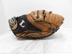 Louisville Slugger Catcher's Mitt Glove Leather Genesis 1884 Youth Genycm Rht. Fixed Price $39.99.