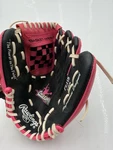 Rawlings Players Series Child Kid Baseball Glove Mitt PL11S Pink Black. Fixed Price $14.99.