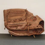 Vintage Spalding Left Lht Bob Gibson Advisory Staff Baseball Glove Mitt 42-3216. Fixed Price $19.95.