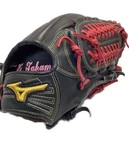 Mizuno Pro Custom Hardball Infield Baseball Glove Adult Black Red Case Rht Japan. Fixed Price $210.00.