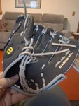 Wilson A200 A243WB 10 1/2 Baseball Glove Dual Hinge Black Leather Rht. Fixed Price $22.99.