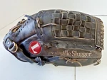 Louisville Slugger GTPX-12C Right Hand Throw Leather Baseball Glove 12.75". Fixed Price $21.95.