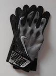 Nike Alpha Select Text Batting Gloves Unisex Black/black/metallic Silver Large. Fixed Price $35.95.