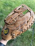 Wilson A9881 Softball 1ST Base Glove Mitt Vintage Taiwan Big Scoop Rh. Fixed Price $28.97.
