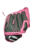 Franklin Baseball Glove Girl's Pink Gray Mitt Rtp Youth - 10.5" Left. Fixed Price $5.99.