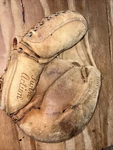 Vintage Wilson Smoky Burgess Catcher's Mitt Brown For Right-handed Thrower A2544. Fixed Price $27.99.