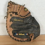 Wilson Select A1774 S6 Baseball Catchers Mitt/glove, Pro Toe - Right Hand Throw. Fixed Price $44.99.
