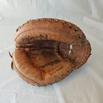 Vintage Wilson A2403 Catchers Mitt Pro-back Pro-toe Professional Model Grip-tite. Fixed Price $55.00.