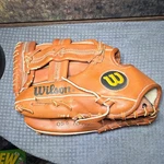 Wilson Os 5 A9862 Leather Cowhide 12 Inch Brown Finger Softball Glove. Fixed Price $31.99.