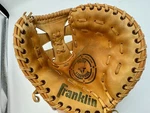 Franklin Vtg Baseball Glove 4207 First Baseman Left Handed 12 Made Korea. Fixed Price $29.99.