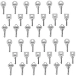 Jgfinds Key Charms Small/tiny Faith Peace Love 1" X 3/8", Silver. Fixed Price $13.30.