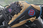 Wilson A500 11.5 In. A05LB18115 Blue Black And Tan Lht Baseball Glove. Fixed Price $29.99.