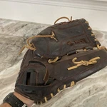 Mizuno Glove Gfn 1300S1 Dark Brown Baseball Very Soft Broken In. Fixed Price $25.00.