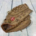 Rawlings RSG1 Super Size Baseball Softball Glove Mitt Rht Brown Leather. Fixed Price $23.99.
