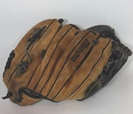 Mizuno Mfr 1304 Professional Model Baseball Glove 13" Black Tan Rht. Fixed Price $29.99.