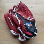 Rawlings Playmaker Series Baseball Glove Youth 10.5 Red PM105SDS Lht Blue Jays. Fixed Price $21.52.
