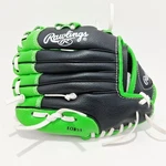 Rawlings Baseball Rht Glove PL90LG 9" Black/green. T-ball Gently Used. Fixed Price $16.49.