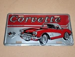Chevy Corvette Novelty Metal License Plate New -sports Car Of Decade. Fixed Price $16.07.