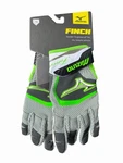 Mizuno Finch Youth Softball Padded Batting Glove - Gray/white/green Small. Fixed Price $24.95.