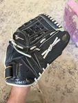 Mizuno Right Hand Glove Black 12.5" GPM1253 Pro Model Leather Broke In Rh Throw. Fixed Price $22.94.