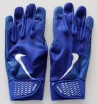 Nike Alpha Edge Batting Gloves Men's Medium Blue/white. Fixed Price $22.45.