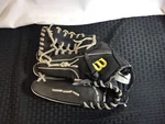 Wilson A730 Ecco Black Leather Baseball Glove A0732 DK12 Left Handed. Fixed Price $29.95.