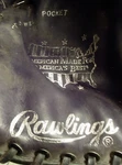 Nice 1987 Rawlings American USA-7 Black Baseball Glove Rh 12" Silver Stamp. Fixed Price $49.99.