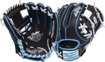Baseball Glove 11.5 Rht Pro Web Black Columbia Blue Rawlings Nxt Series Youth. Fixed Price $299.99.